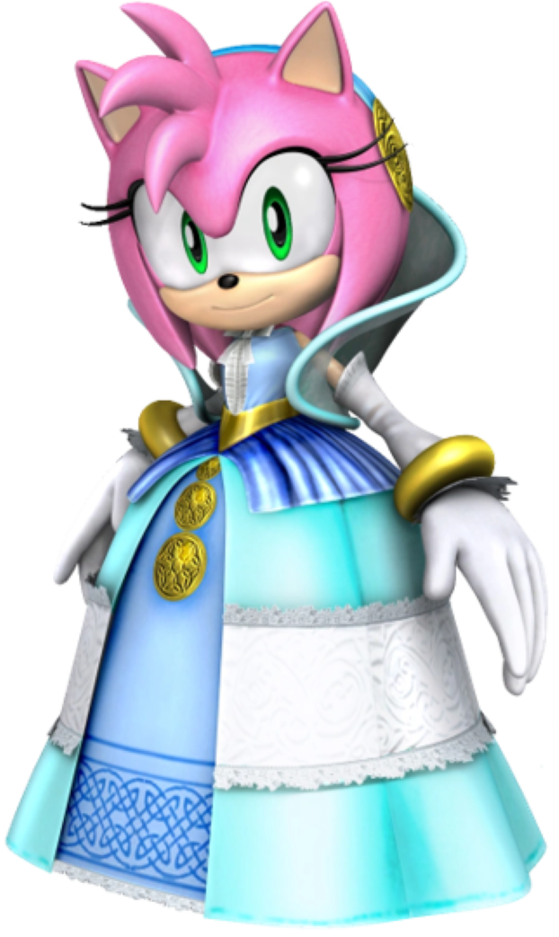 Princess amy rose the hedgehog