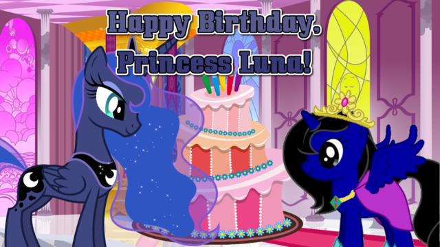 Princess Luna - Decorated Cake by Eri Cake Maybe - CakesDecor