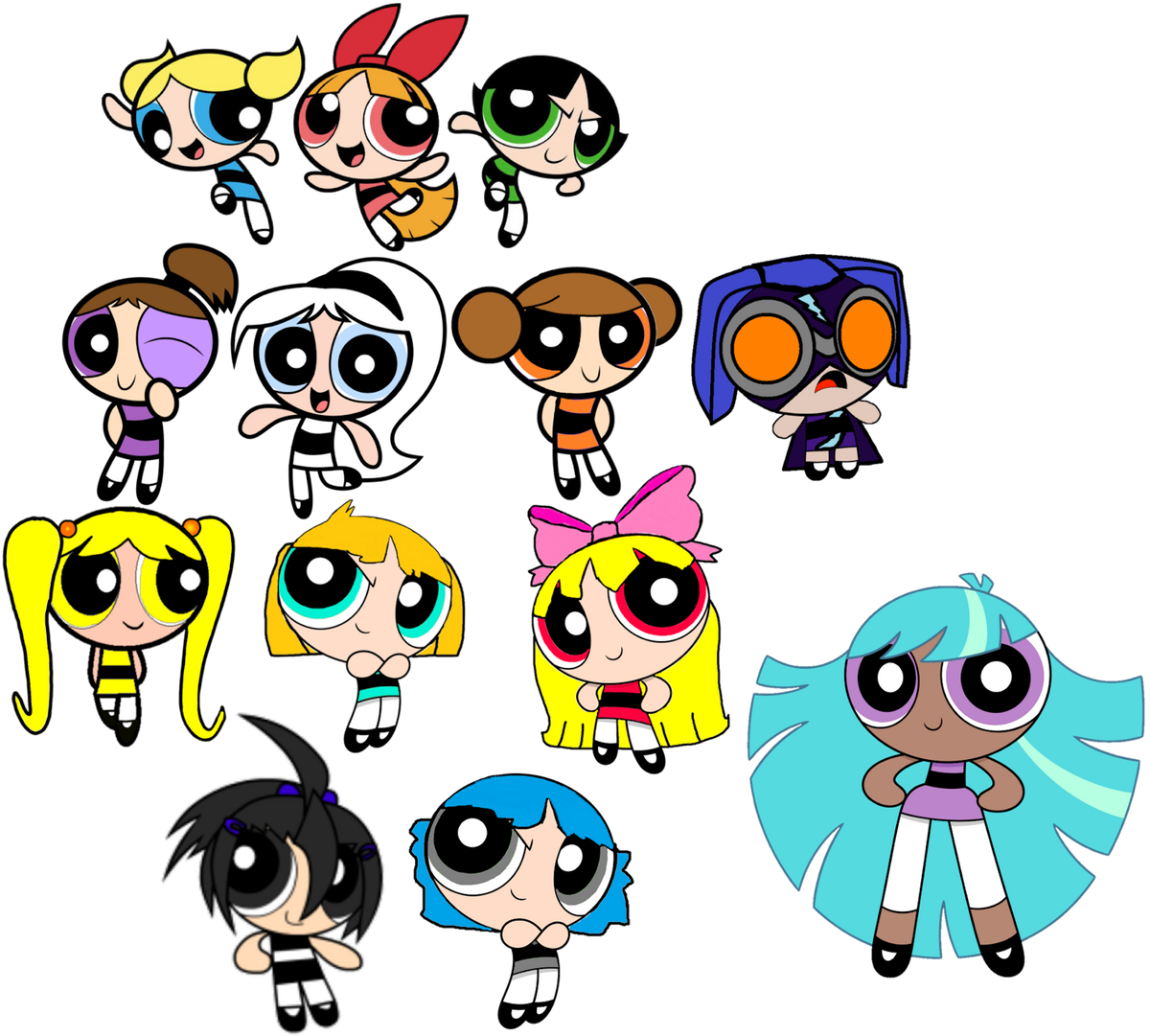 The Powerpuff Girls | Yuna's Princess adventure Wikia | Fandom