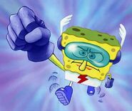 SpongeBob as The Quickster