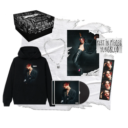 Yungblud black hearts club hoodie top