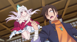 Anime Episode 1 Yuragi Sou No Yuuna San Wikia Fandom Kogarashi is a rough looking teenage boy with messy brown hair that is often tied into a small ponytail with bangs. yuragi sou no yuuna san wikia fandom