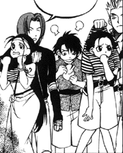 Newbie K.C. and Julie caught stealing.