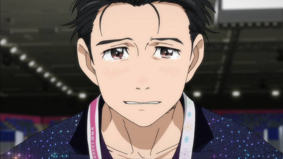 ユーリ!!! on ICE GRAND PRIX バッジ　勇利　ユリオ ユーリ!!! on GRAND PRIX 原画展 博多