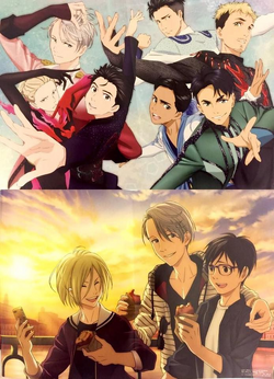 ポスター付き　ユーリ!!!on ICE公式ファンブックGO YURI GO!!! TVアニメ「ユーリ!!! on ICE」公式サイト