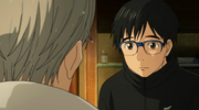 Yuuri thinking