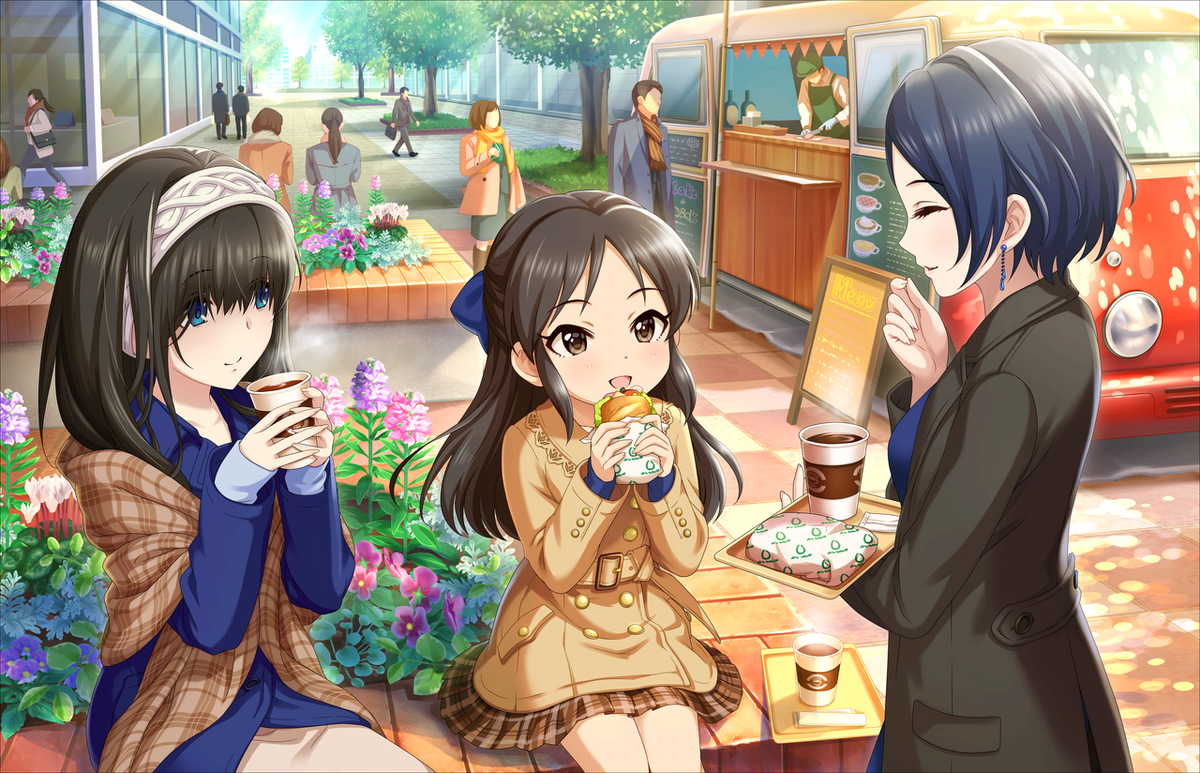 tachibana arisu and ryuzaki kaoru (idolmaster and 1 more) drawn by fujiwara_tatsuroo