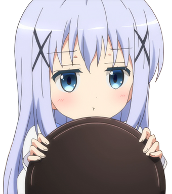 Chino Kafuu Pfp Kafuu chino main character from gochuumon wa usagi desu ka