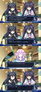 Noire thinks Neptune can't do anything without her.