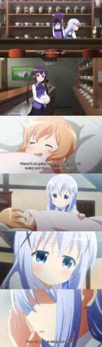 Gochuumon wa Usagi Desu ka?, Yuri Wiki