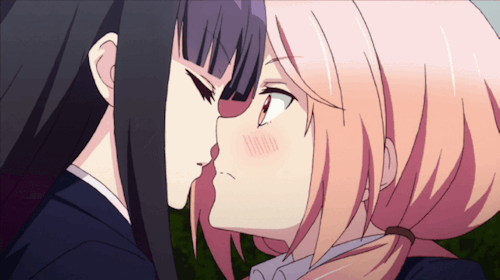 Hotaru and Yuma from Netsuzou Trap #Yuri #Anime