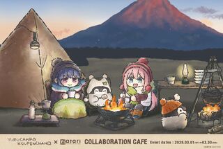Yurucamp-jp-YURUCAMP KOUPENCHANxatariCAFE&DINING-collab cafe-21feb2025