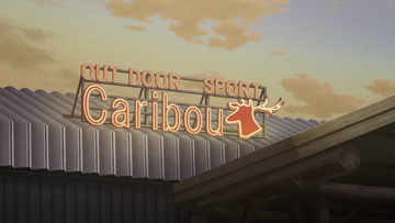 S2E4 Caribou storefront sign