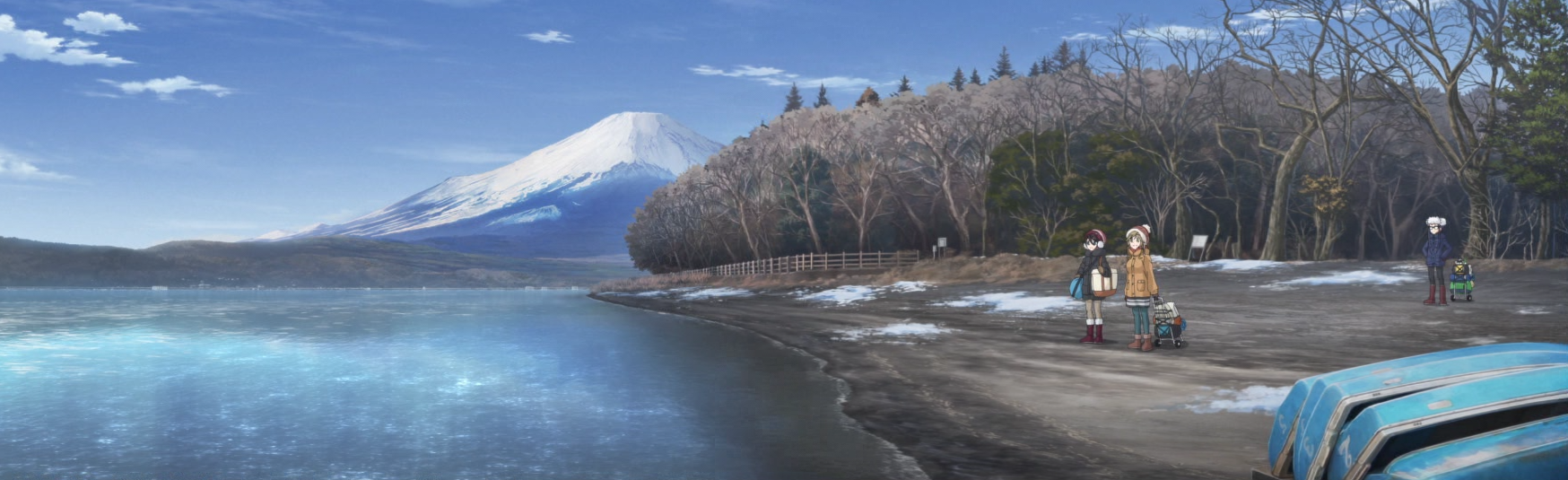 Caribou Kun And Lake Yamanaka Yuru Camp Wiki Fandom