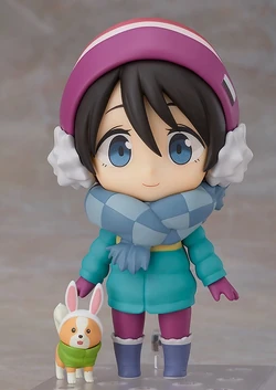 Figurine Yuru Camp - Ena Saito Et Chikuwa - 1/7 - WING - Neuve Scellée