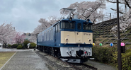 Locomotive at Ekimae Jinroku Park