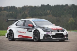 Miniature Spark 1/43 Citroën C-Elysée WTCC – Vainqueur Macau 2017, N°25 Mehdi Bennani
