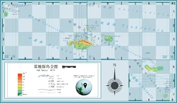 蓝地群岛地图图像