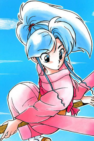 Download Botan From Yu Yu Hakusho In Her Iconic Outfit Wallpaper