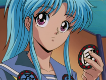 Botan in the Mansion at the beginning of the saga.