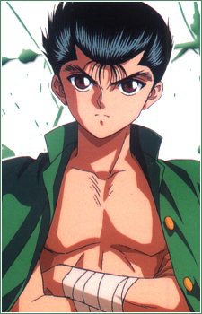 Deu trabalho, mas consegui! Vetorizei o Yusuke Urameshi do anime