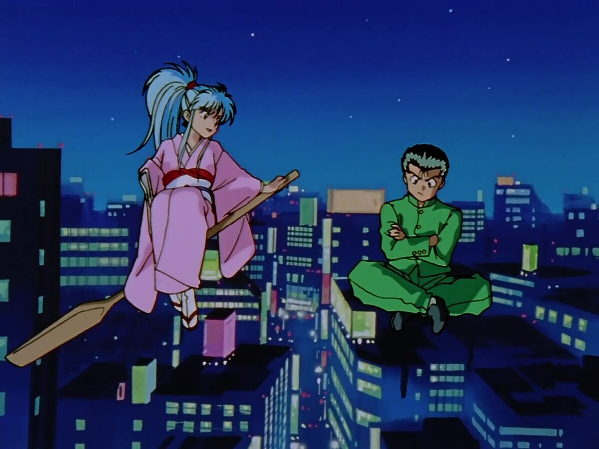 YU YU HAKUSHO Kuwabara meets Botan FANDUB! 