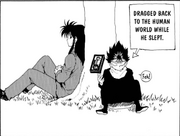 Hiei with Chapter Black