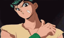 Yusuke's message to Younger Toguro.
