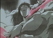 Yatsude appears in Hiei's flashback in the anime