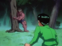 Gouki fighting Yusuke
