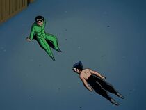 Yusuke defeated Hiei