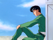 Yusuke reflects about his last battle and the one who interfered in it.