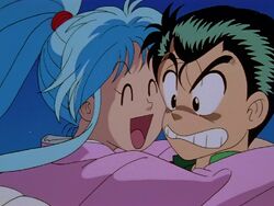 YU YU HAKUSHO Kuwabara meets Botan FANDUB! 