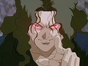 Toguro's sadistic stare