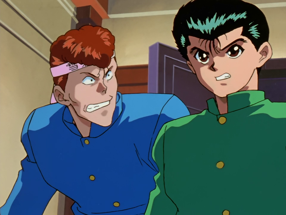 magnera vendo YUSUKE DANDO UMA CONFERIDA NA MONSTRA😂 🤣 (YU YU HAKUSHO EP  24) 