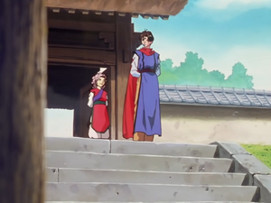 who is jericho in ghost fighter Koenma (teen) with Genkai in the epilogue.