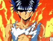 Hiei smoldering