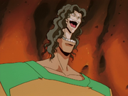 Toguro absorbing Gourmet's power