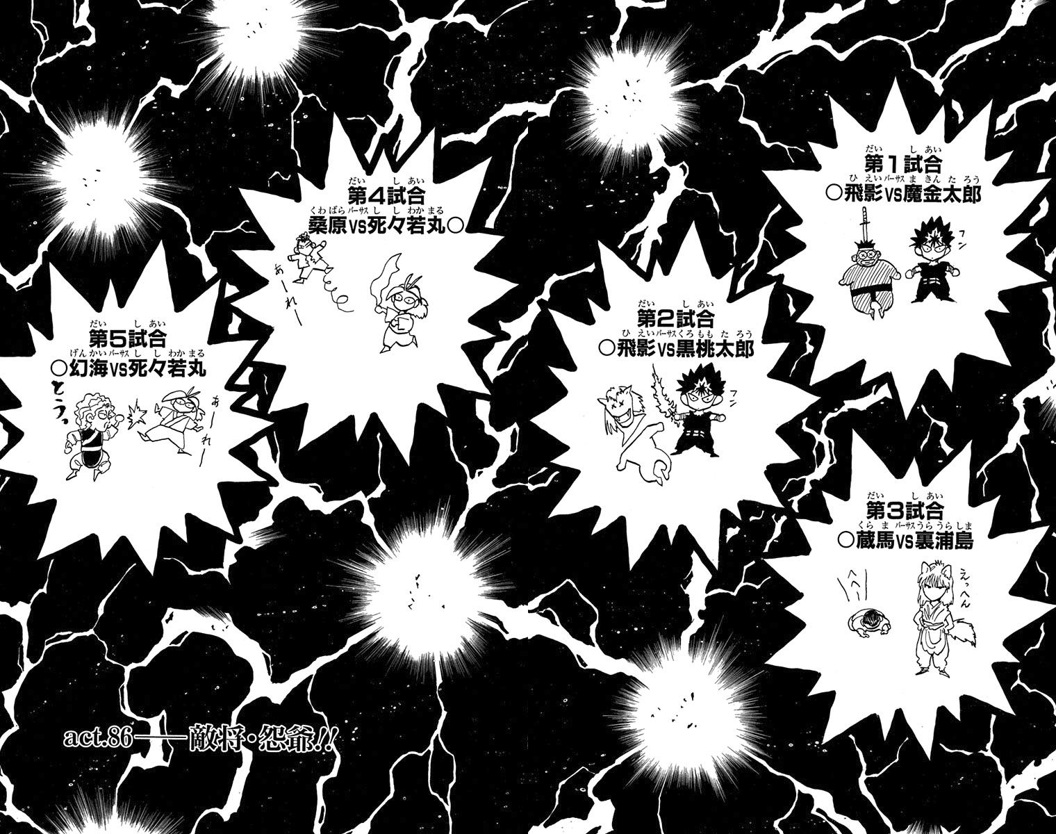 Chapter 86 Yuyu Hakusho Wiki Fandom Chapter 86 Yuyu Hakusho Wiki Fandom