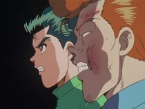Yusuke running out of time.
