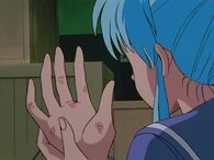 Botan starts to have a harder time keeping Keiko's third eye closed