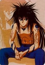 Yusuke Mazoku Black Hair.