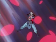 Hokushin's Spiritual Light Attack.