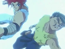 Jin golpe a yusuke