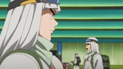 Ootake and the Terrorist leader in  OVA.