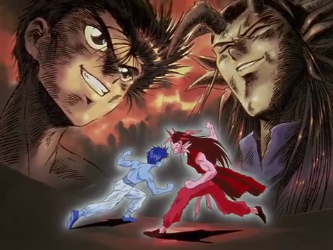 Where do you scale Yusuke from Yu Yu Hakusho (at his strongest