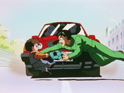 Yusuke in car accident