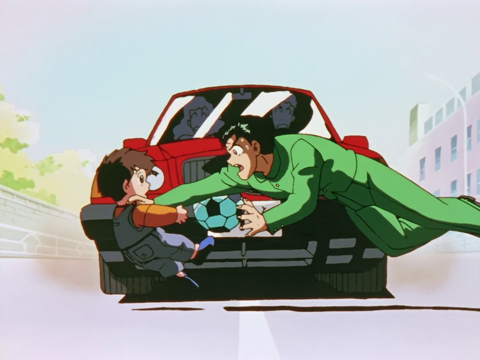 yuyuhakusho, Yusuke recebe a lente mágica e