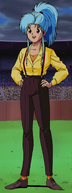 Botan as assistant of Team Urameshi.