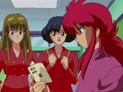 Kurama and his classmates at .